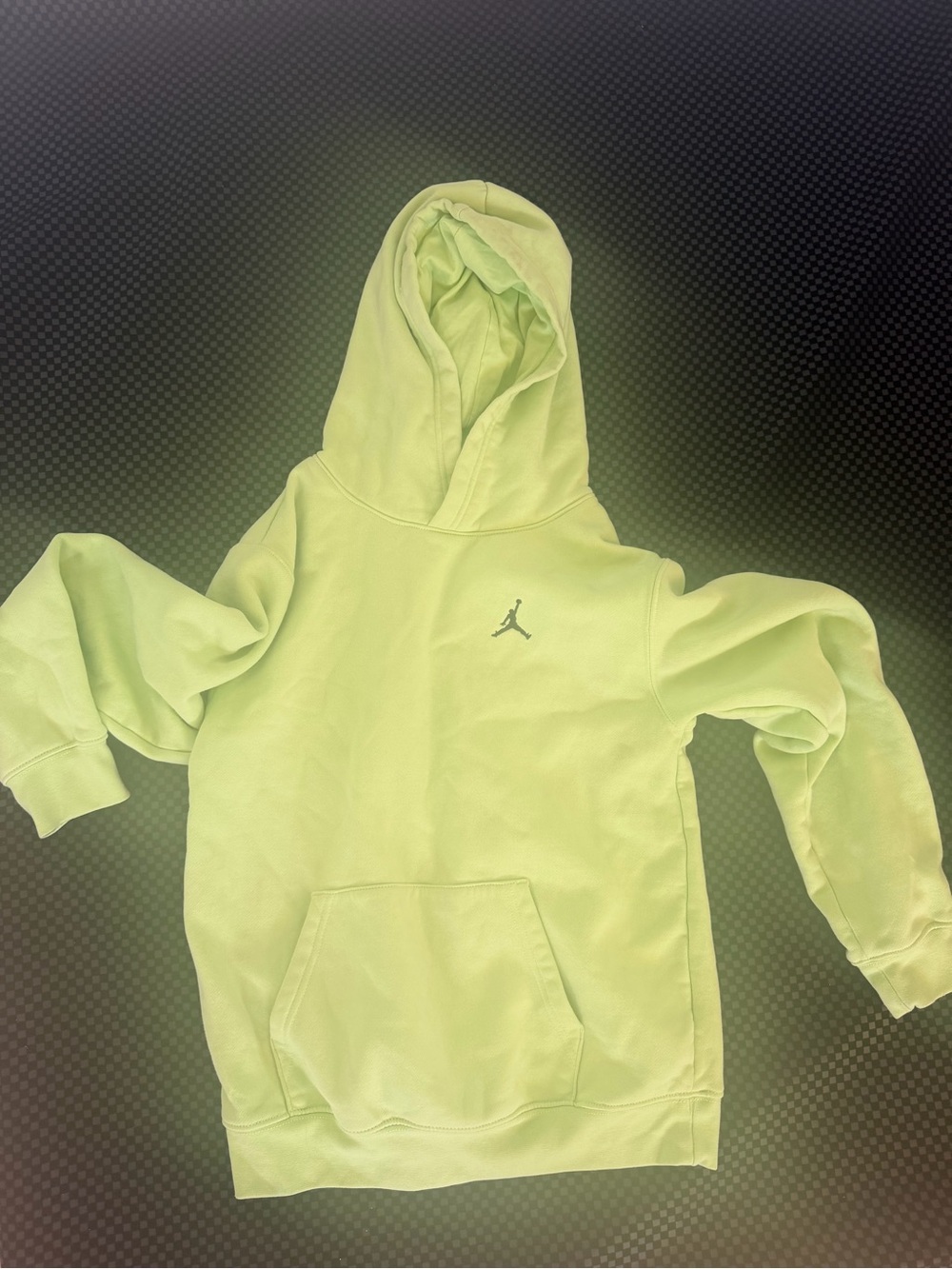 Jordan Kids Neon Green Pullover Hoodie 12-13 yrs